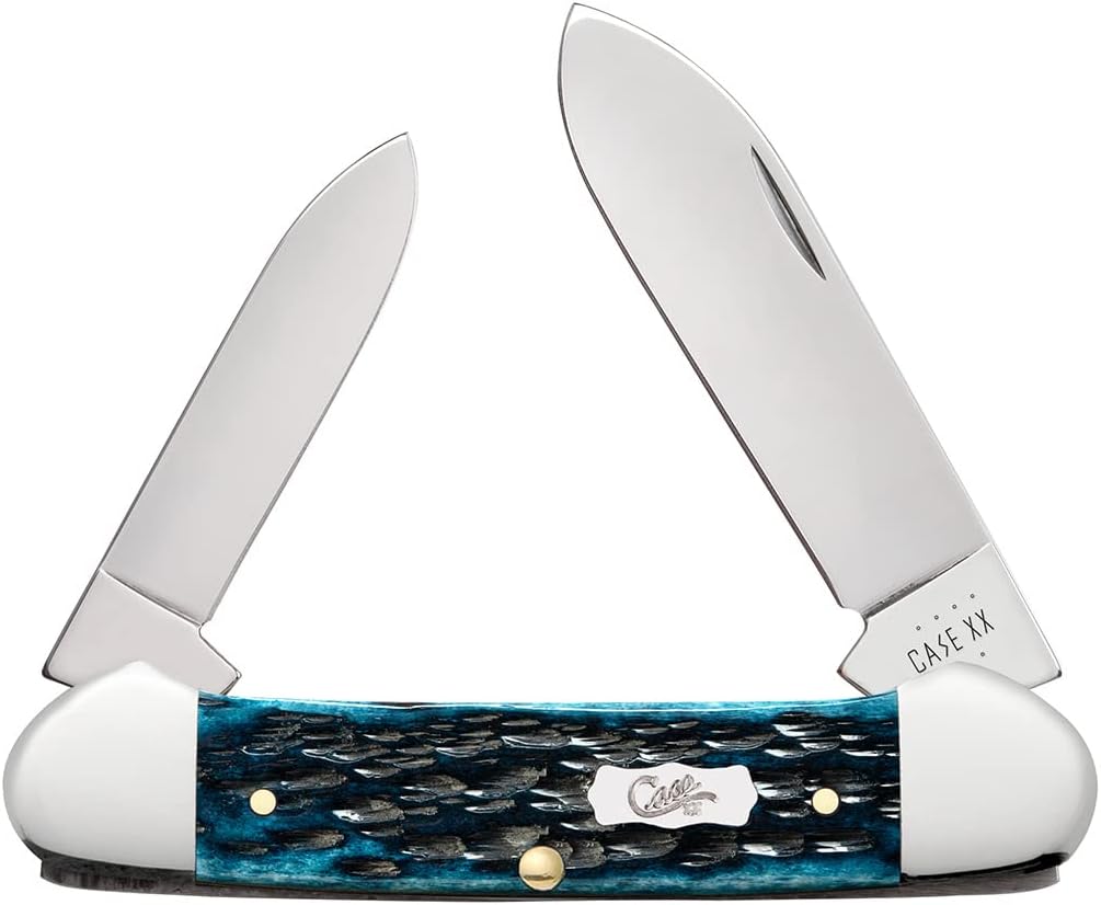 Case Cutlery CA51853: Pocket Worn Mediterranean Blu