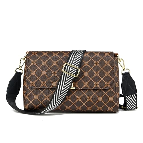 Image of LEMEDE Purse Strap Replacement Crossbody 1.5 inch Wide Shoulder Strap Adjustable Straps Handbag Strap Replacement Belts