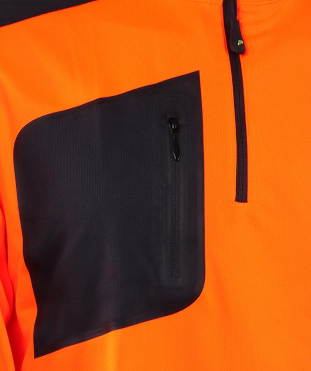 PSS Funktionsshirt/Warnschutz Funktionsshirt X-Treme Skin Langarm Orange/