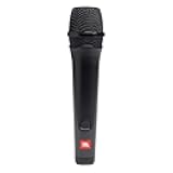 JBL PartyBox Mic 100: Wired Dynamic Vocal Mic with Cable (3M), Quality Performance, Wire mesh Cap with windscreen, Easy to use, Cardioid Polar Pattern, Premium Industrial Design (Black)