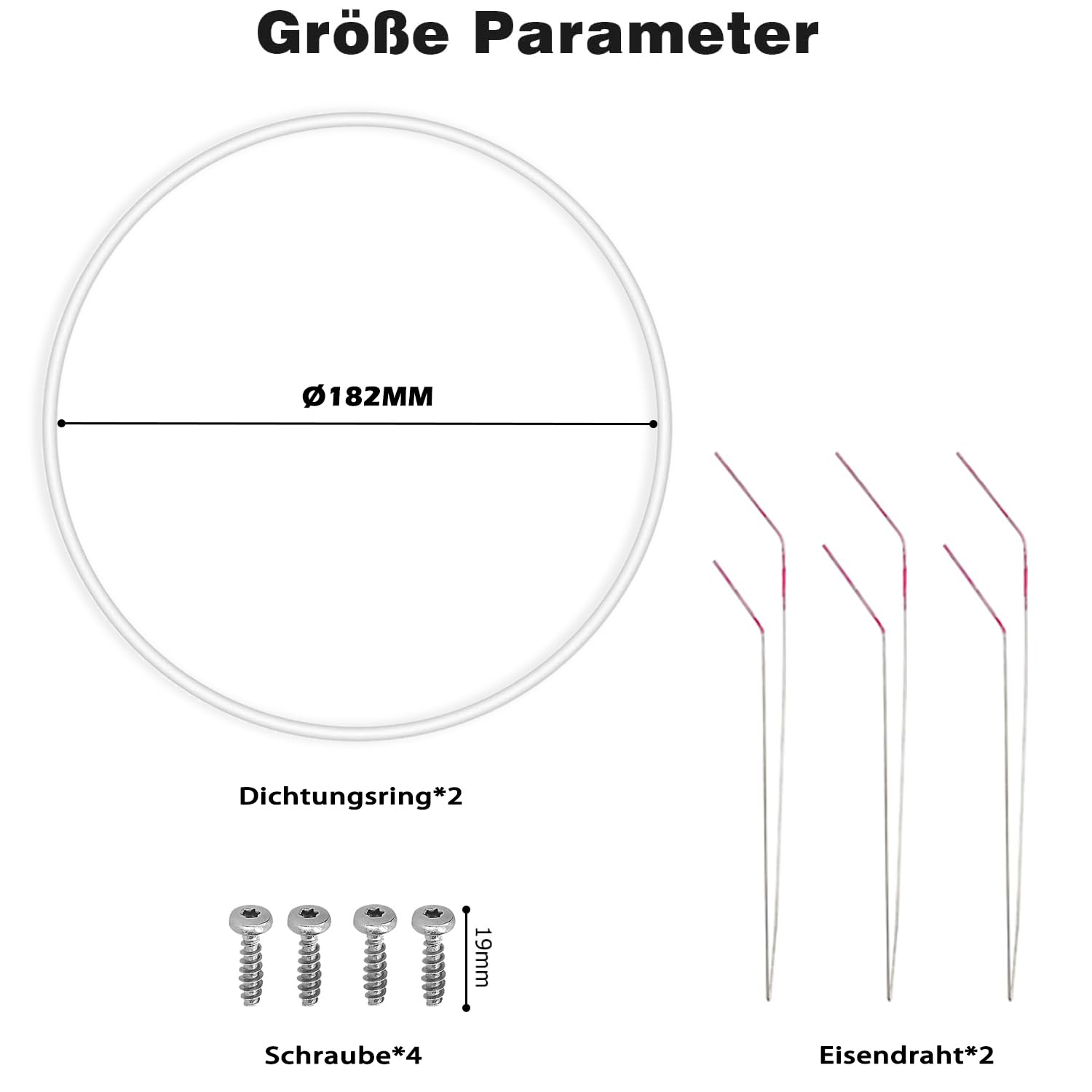 Kit di riparazione delle porte per lavastoviglie 00754873, 00626664