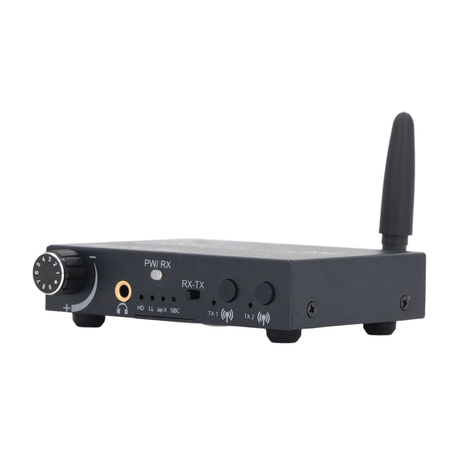 Convertisseur Audio HiFi 192K 24 Bits DAC 5.3 Faible Latence pour TV Voiture Maison Sortie 3,5 mm avec Entrée Optique et Coaxiale