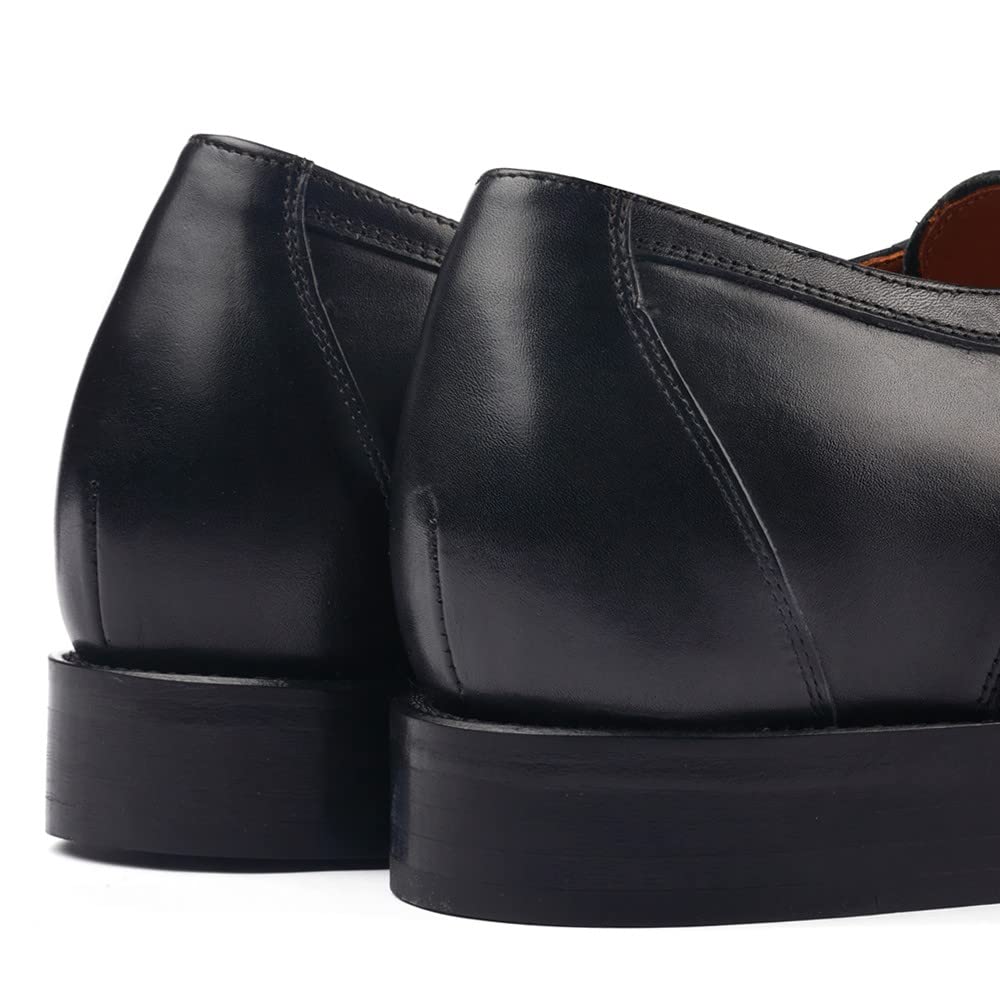 MASALTOS Zapatos de Hombre con Alzas Que Aumentan Altura hasta 7 cm. Fabricados en Piel. Modelo Boston