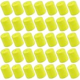 SILANON Pompano Rig Floats,50pcs Foam Snell Floats Fishing Floats Bobbers for Surf Fishing Bullet Cylinder Pompano Floats Walleye Rig Live Bait Rig Making Accessories for Trout Catfish