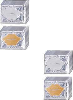 FOMIYES 40 Peças Máscara Labial Folha Labial Hidratante Colágeno Feminino Bálsamo Labial Almofada De Labial Cuidados Com Os Lábios Esfoliante Almofada Labial Gel De Aumento Labial