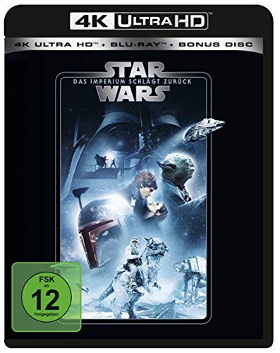 Star Wars Episode 5, Das Imperium schlägt zurück 4K,1 UHD-Blu-ray + 2 Blu-ray
