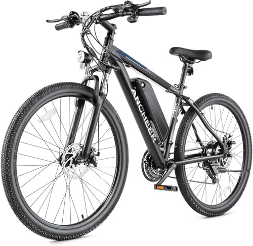 ANCHEER Electric Bicycle for Adults, 500W Powerful...