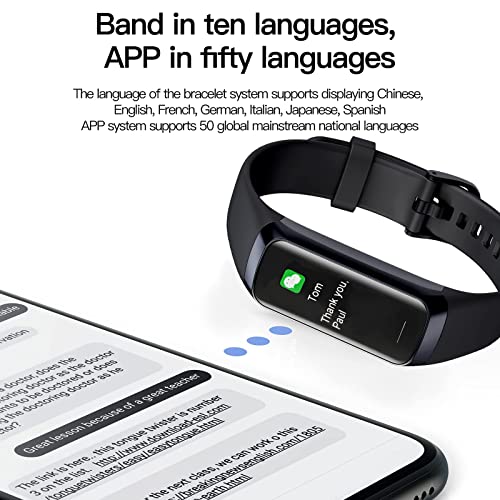 image for Yihou Fitness Tracker Heart Rate Monitor Blood Pressure Sleep Calorie 