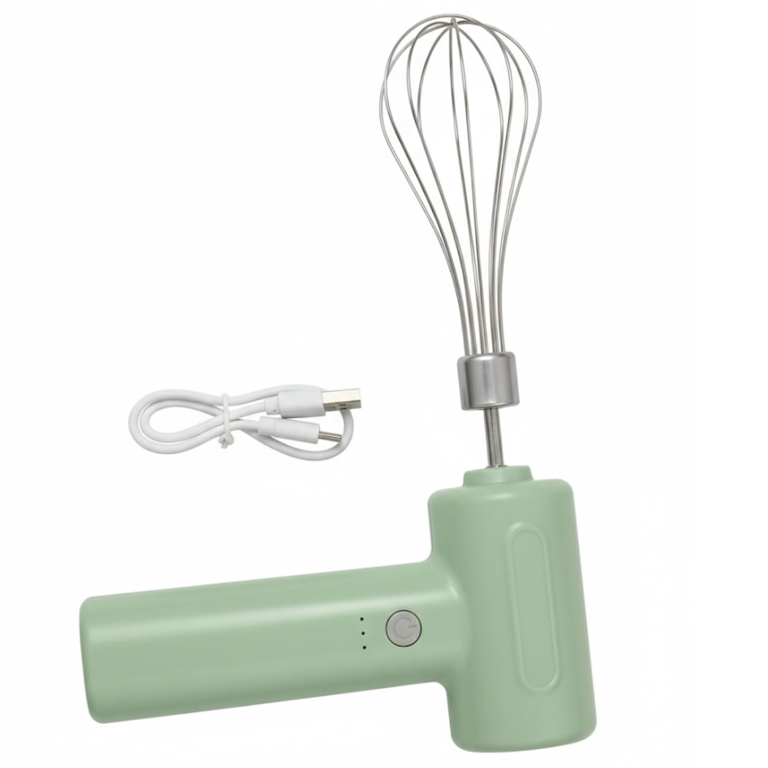 Drumstone (𝟏𝟓 𝐘𝐞𝐚𝐫𝐬 𝐖𝐚𝐫𝐫𝐚𝐧𝐭𝐲) Electric Whisk & Egg Beater – Rechargeable Hand Mixer with Detachable Balloon Whisk, One-Touch Speed Control, High-Torque Motor for Whipping,-picture-35