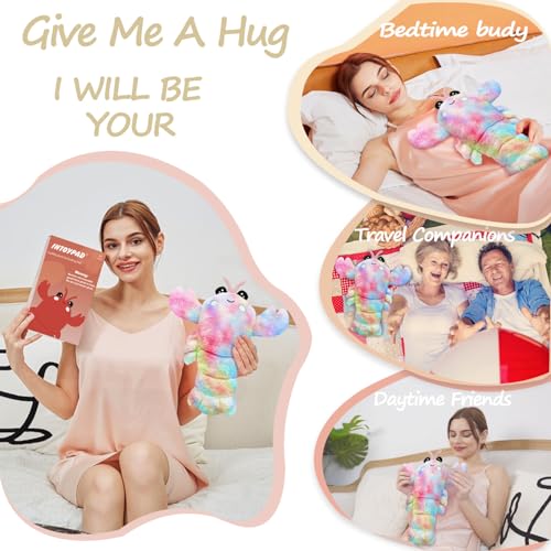 Image of Microwavable Heating Pad for Cramps, Cuddly Warming Pillow, Cute Lobster Plush with Heating Pad (Mullticolor)