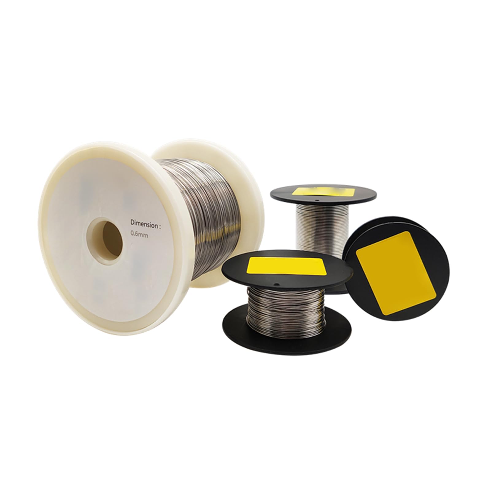 Filo di nichel, Filo piatto for riscaldamento al nicromo Filo tondo al nicromo for costruzione di macchine, lavorazione, peso 1 kg, diametro: 0,8 mm(Diameter:1.2mm)