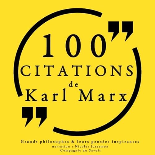 100 citations de Karl Marx cover art