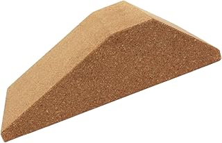 HONMEET Bloco De Agachamento Placa Inclinada Para Alongamento De Panturrilha Maca De Calcanhar Maca De Ioga Tijolo Máquina De Prensa De Perna Banco De Impulso De Quadril Cortiça Pedal De