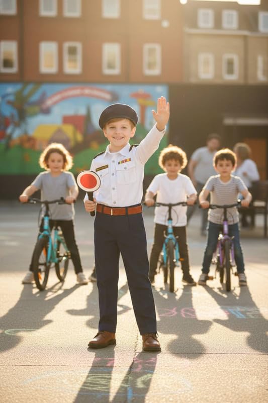 Image of FancyDressWale Community Helper & Career Role Play Costume for Fancy Dress Pilot, Navy, Army, astronaunt, Police Costumes