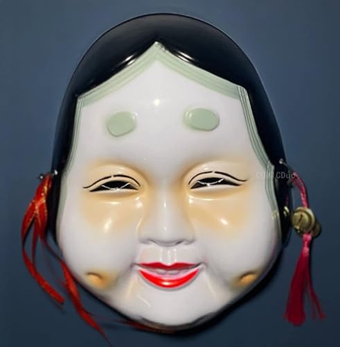 Miniatura 6 de Gmasking Prajna Hannya - Máscara japonesa Noh Cosplay para fiesta de disfraces de Halloween 2022