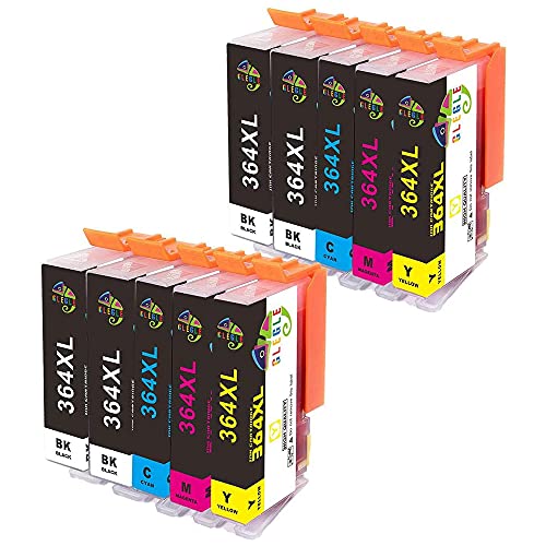 GLEGLE 364XL Cartuchos de Tinta Compatible para HP 364 XL para HP Photosmart 5520 6520 5510 6510 7510 7520 5514 5515 5522 5524 para Deskjet 3070A 3520 para Officejet 4620 4622