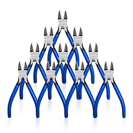 10 Pack Small Wire Cutters for Crafting