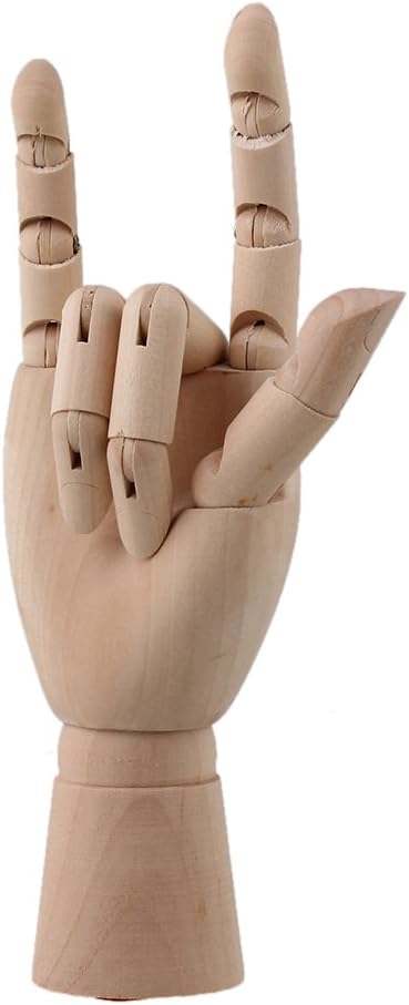 Modelo de Mano de Madera RDEXP para Dibujo Artístico 8 Pulgadas miniatura 3