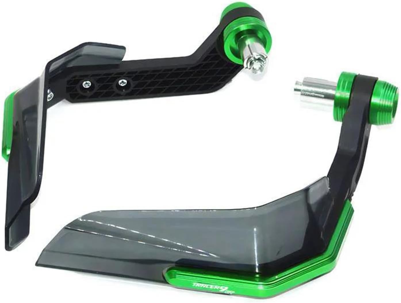 Dla Yam&aha Tracer 9 GT Tracer9GT Tracer 9gt 2021 2022 uchwyty do ochraniaczy dłoni motocyklowych osłona uchwytu osłona przedniej szyby (kolor: zielony 1)