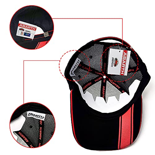 Abarth Pet met gebogen vizier, zwart - Afbeelding 6