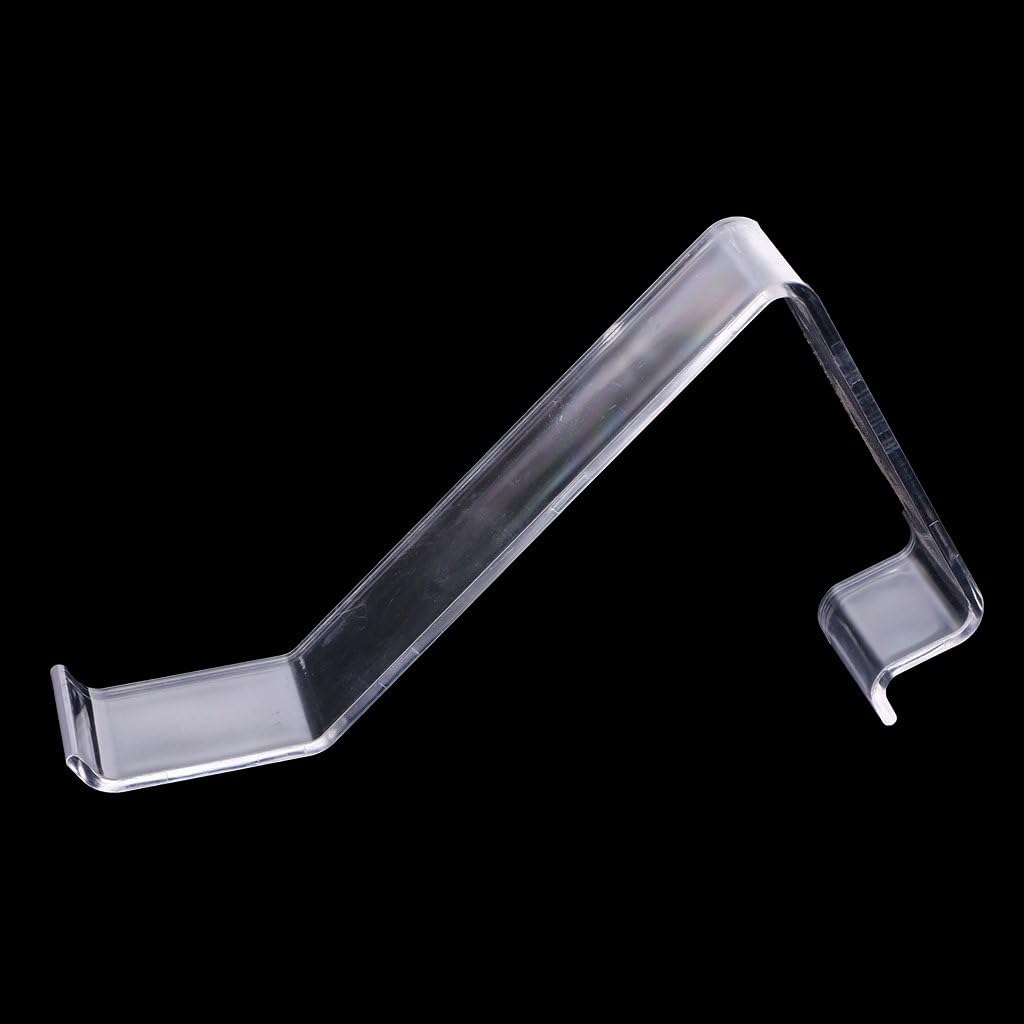 L Shaped Shoe Tray Clear Shoes Ract Stand Shelf Display Rack for Home Bedroom Dormitory Closet Storage Holder Display Stands for Rocks and Minerals