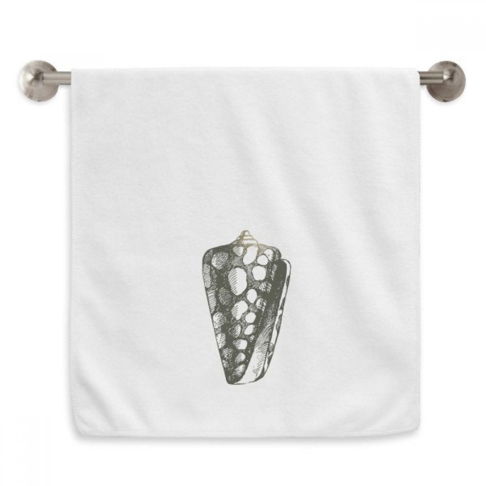 Serviette de toilette escargot absorbante 13x29 inch pour peaux sensibles