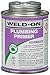 Weld-On 14027 Plumbing PVC/CPVC Primer - Fast Acting and Low VOC, Purple, 1/2 Pint (8 fl oz)