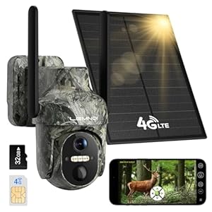 Lemnoi 4G LTE Solar Wildkamera