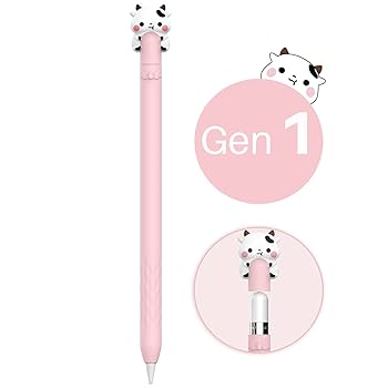Amazon.com: NIUTRENDZ Cute Cow Apple Pencil Case for Apple