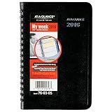 AT-A-GLANCE Weekly / Monthly Appointment Book / Planner 2016, Quick Notes, Pocket Size, 12 Month, 3.75 x 6 Inch Page Size (760305)