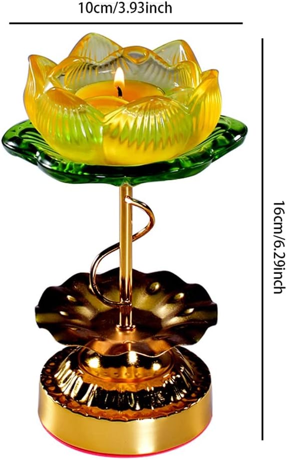 Vintage Candelabra Glass Crystal Candle Holder High Foot Oil Lamp Base Candle Holder Suitable for Dinner Living Room Kitchen Dining Room Candle Stand