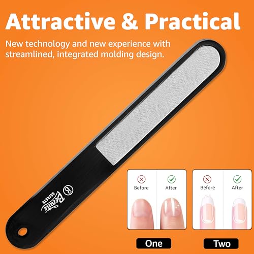 Image of Beaute Secrets Nail Cutter for Men Toe Nail Cutter for Thick Nails Cutting Clipper Trimmer for Women Wide-Opening Sharp Jaws Stainless Steel Large Nail Clippers Set with Nail File