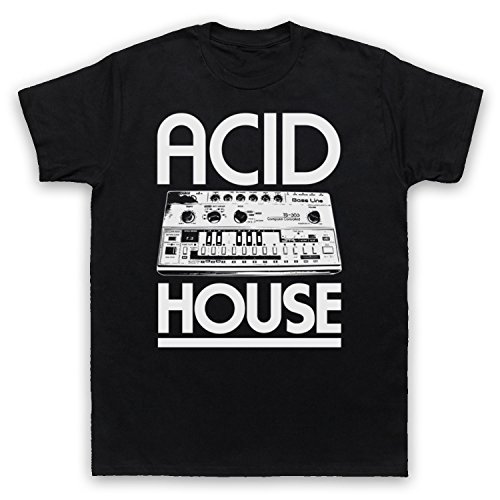T-shirt ACID TB303 Musique House Old School - Motif Graphique - Plusieurs Tailles - Neuf Avec étiquettes