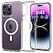 Produktbild Spigen für iPhone 14 Pro Ultra Hybrid MagFit Hülle [Anti-Yellowing] für MagSafe Magnetisch Case Handyhülle Schutzhülle Cover Transparent Durchsichtig Dünn Slim -Crystal Clear