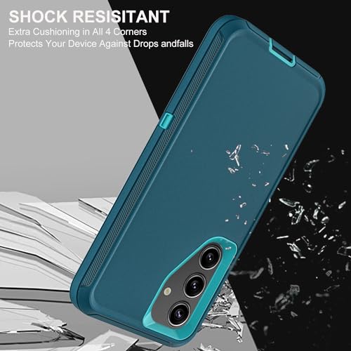 Coque Samsung S24 Plus antichoc de qualite militaire 3 en 1