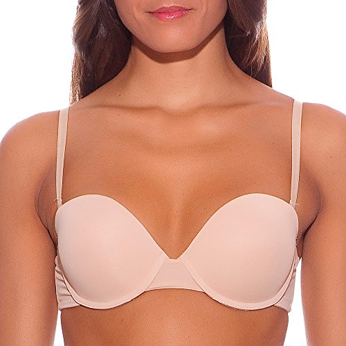 Unno Sujetador Copa Foam con Aros Negro ES 95B
