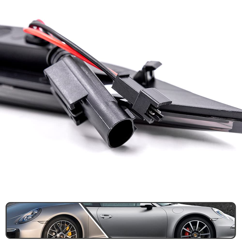 Amazon | Mingruiテスト 2個 アンバー フルLED フロントサイドマーカー