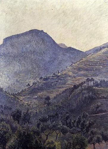 Art Mural La Bau Sunset Lucien Pissarro poster graffiti moderne pour decoration 60x90cm