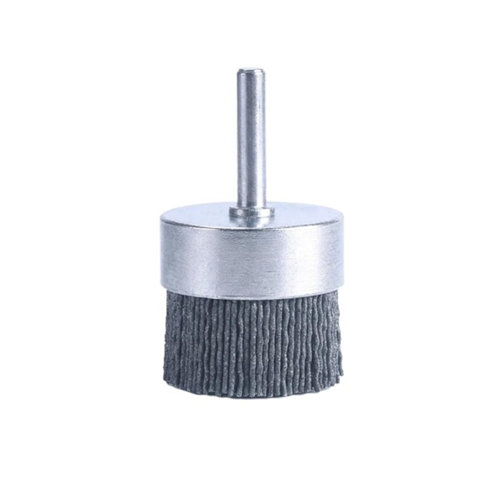 Szczotka druciana ze stali węglowej, Szczotki ścierne z nylonu Zestaw do gratowania węglika krzemu 120-800 Ziarnistość 4mm-42mm Średnica(1.65in(42mm) 320Grit)