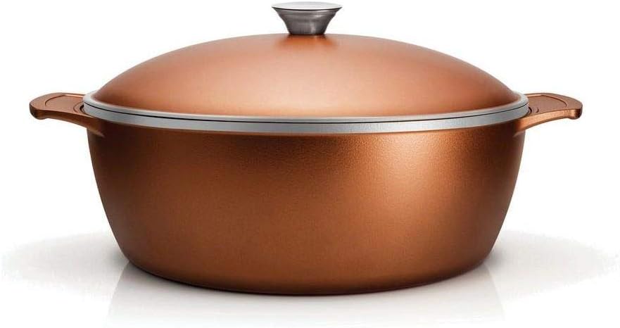 TRAMONTINA 両手鍋(キャセロール) 22cm(3.0L) アルミ