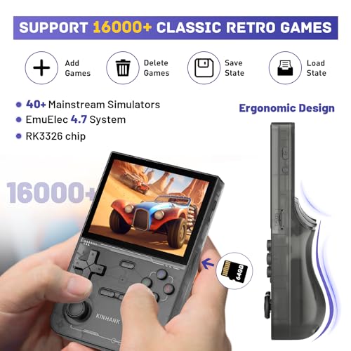Kinhank K36 Retro Handheld Game Console With 9000+Games,Handheld Retro Game Console,Mini Emulator Handheld thumb #1