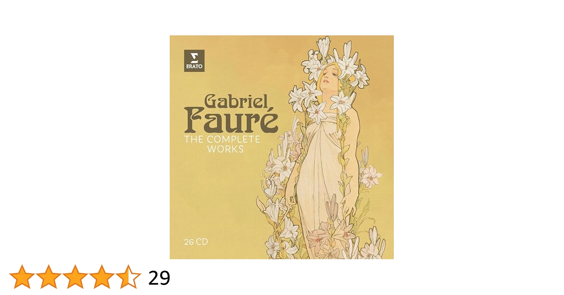 フォーレ・エディション19CD フォーレ・エディション（19CD） : フォーレ (1845-1924