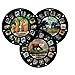 MayKo Zoo Animal Reels for Viewfinder Compatible with Viewmaster and Image3D Viewers. Set of 3 (Reels Only)