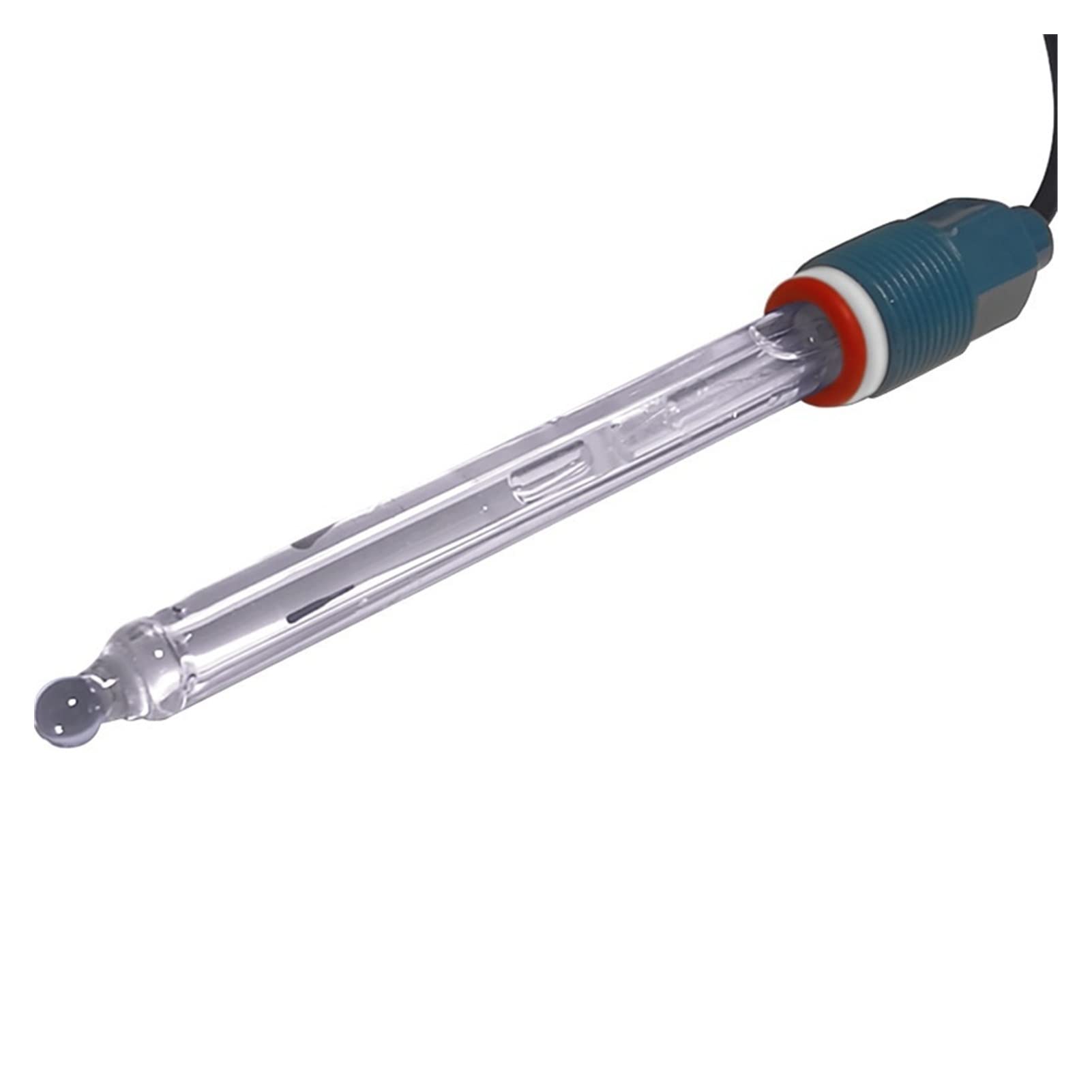 Detector de Calidad del Agua Vidrio PH Electrodo Pg13.5 Álcali Fuerte PH Electrodo de Cristal del Metro