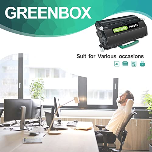 Greenbox Compatible 2330Dn Toner Cartridge Replacement For Dell Pk941 6,000 Pages High Yield For Dell 2350Dn 2330Dn 2330D 2330Dtn 2330 2350D 2350 Printer (Black, 1-Pack) #TOP5