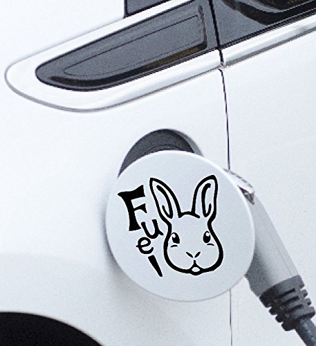 ゆきうさ海外ステッカー Amazon.co.jp: Fuel うさぎデザイン 給油口等 防水・車両OK