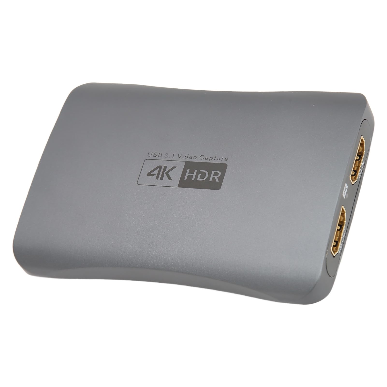 Tarjeta de Captura de Video 4K USB 3.1, Tarjeta de Captura de Video 4K con Salida Cíclica de Entrada 4K 60 Hz, Tarjeta de Captura de Video USB con Disipación de Calor Rápida,