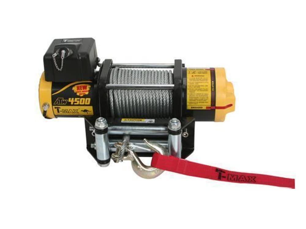 Amazon.co.jp: T-MAX 電動ウインチ 12V 4500LBS ATWPRO オフロード 4X4