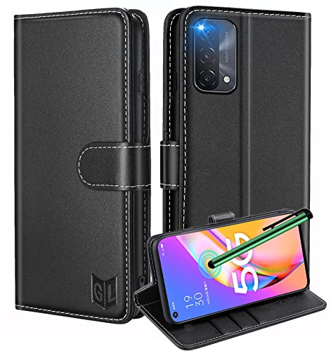 GoodcAcy Funda OPPO A54/A74/A93 5G, Carcasa OPPO A74 Cierre Magnético, Tarjetero y Suporte, Capa Xiaomi OPPO A93 Flip Cover Case, Tipo Piel Protección Carcasa Cover