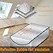 Eapele Attic Stairs Insulation Cover Tent Premium Energy Saving, 25”x54”x11” for Pull Down Stairs, Double Bubble Reflective Radiant Barrier Reflects 95% of Radiant Heat